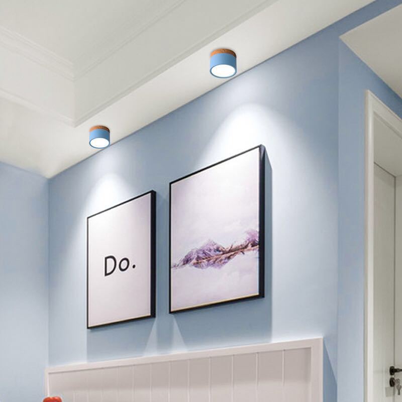 Luxin cylindrisk indbygget loftlampe - Sereilux
