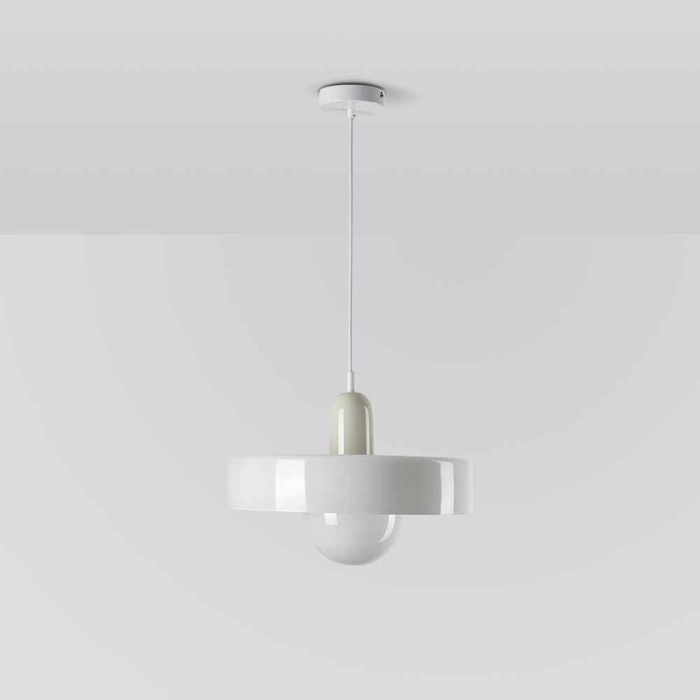 Ravelix Suspension Ronde Vintage Verre Salon-Luire