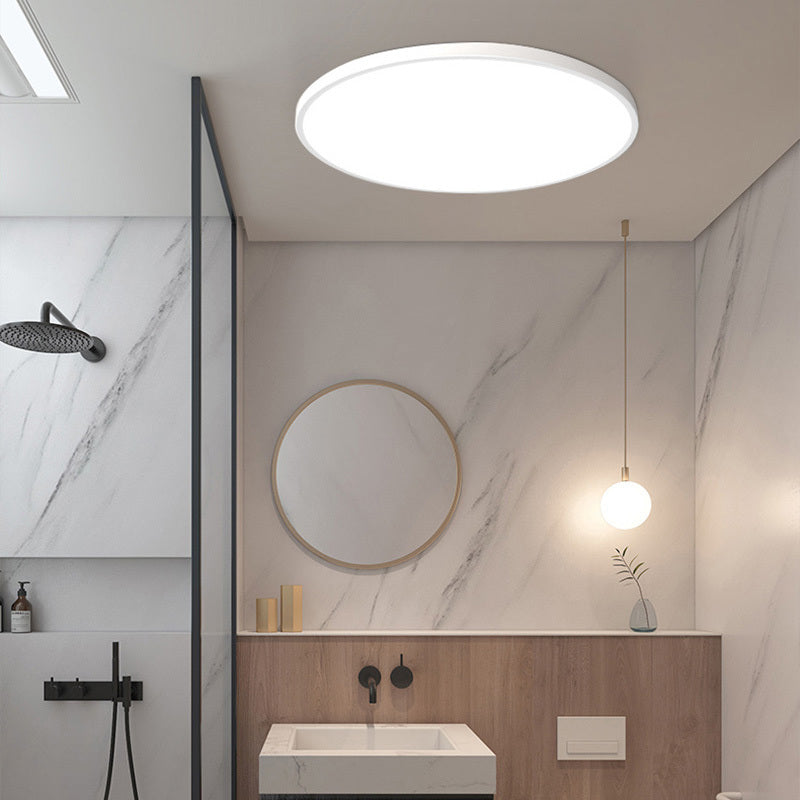 Lampada da soffitto LED rotonda per bagno Renix - Sereilux