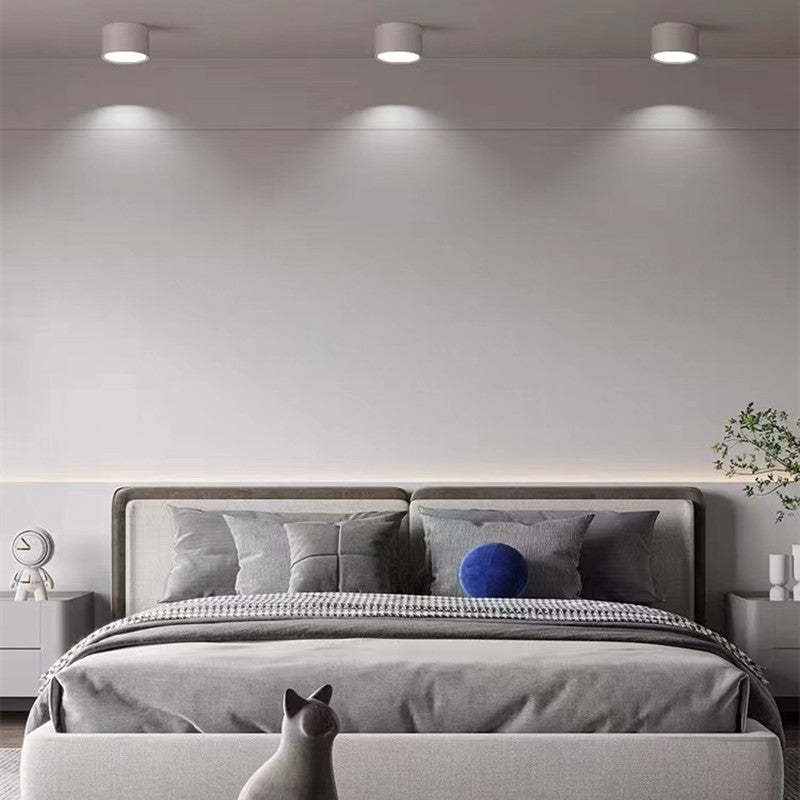 Luxin cylindrisk indbygget loftlampe - Sereilux