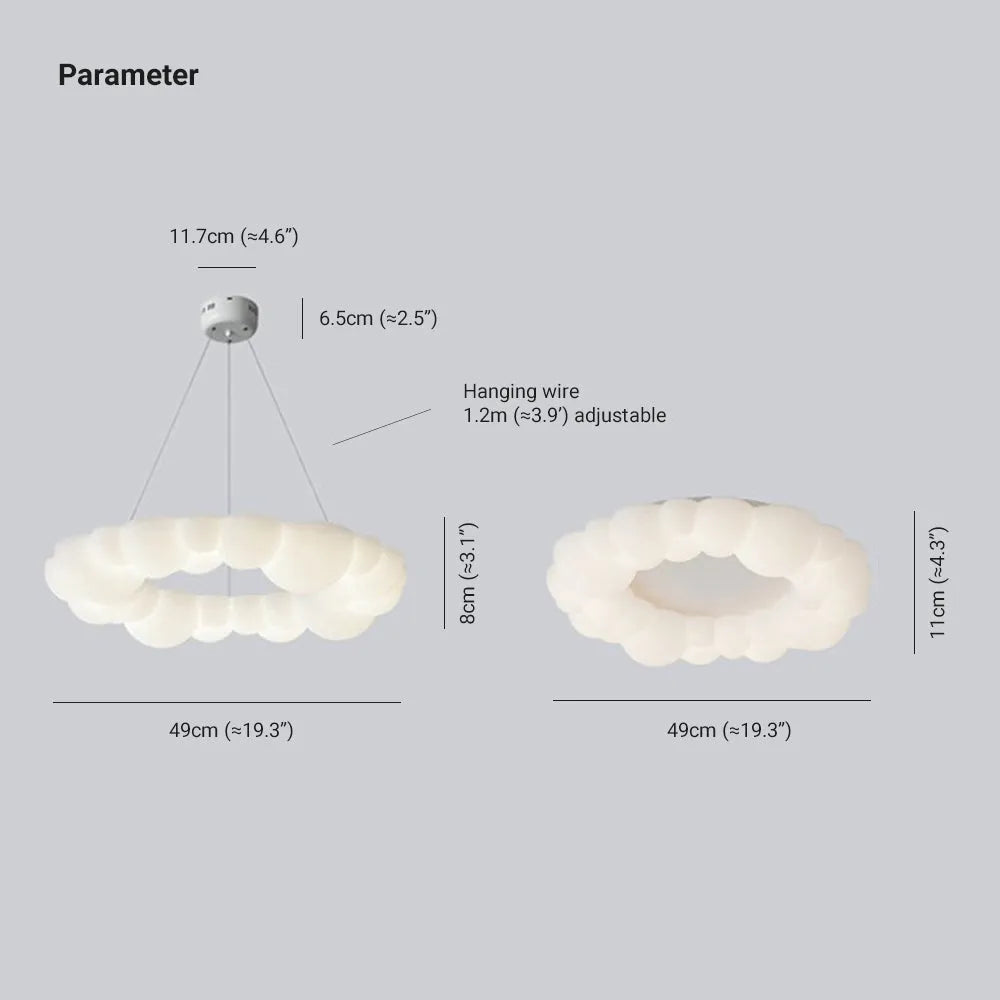Keli Pendant & Ceiling Light Remote Control Dimmable - Sereilux