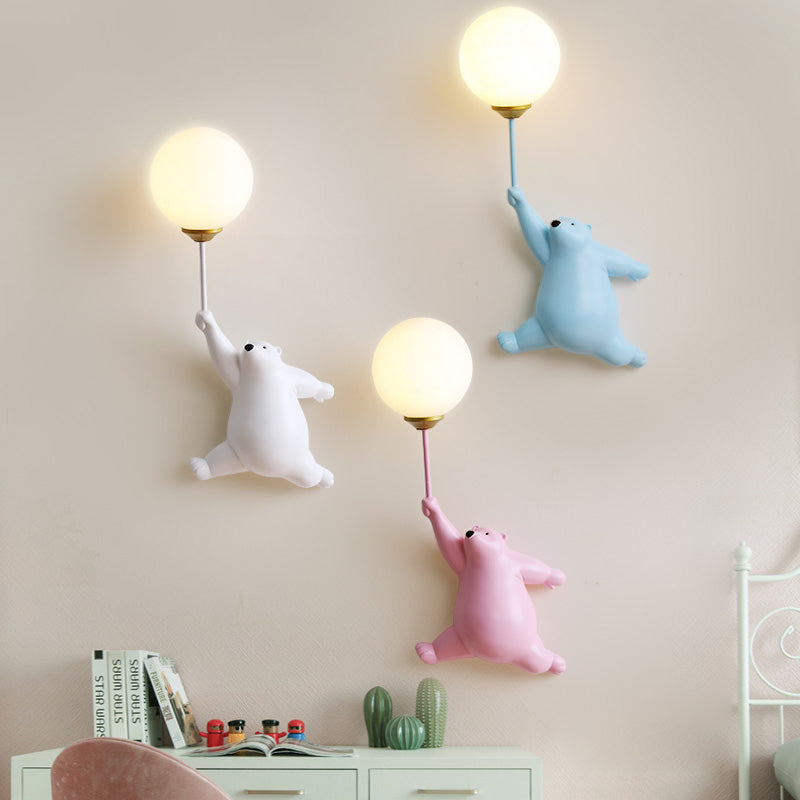 Dio Bear Ballon-Wandleselampe - Sereilux