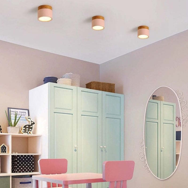 Luxin cylindrisk indbygget loftlampe - Sereilux