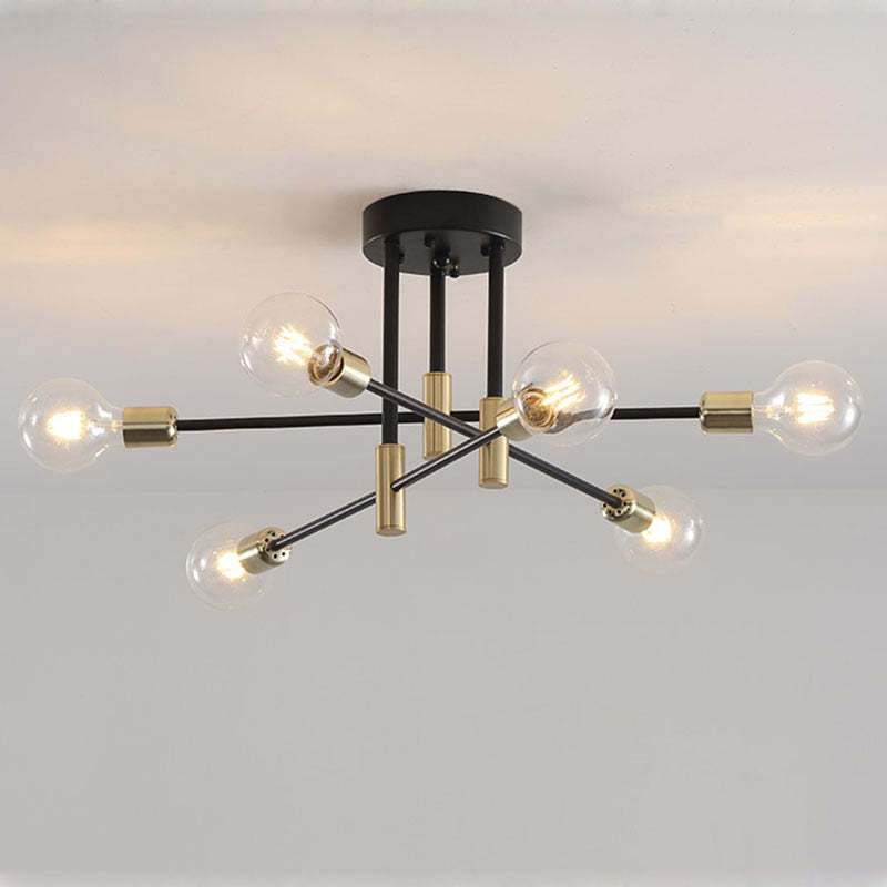 Bori Retro Satellitformad Taklampa - Sereilux