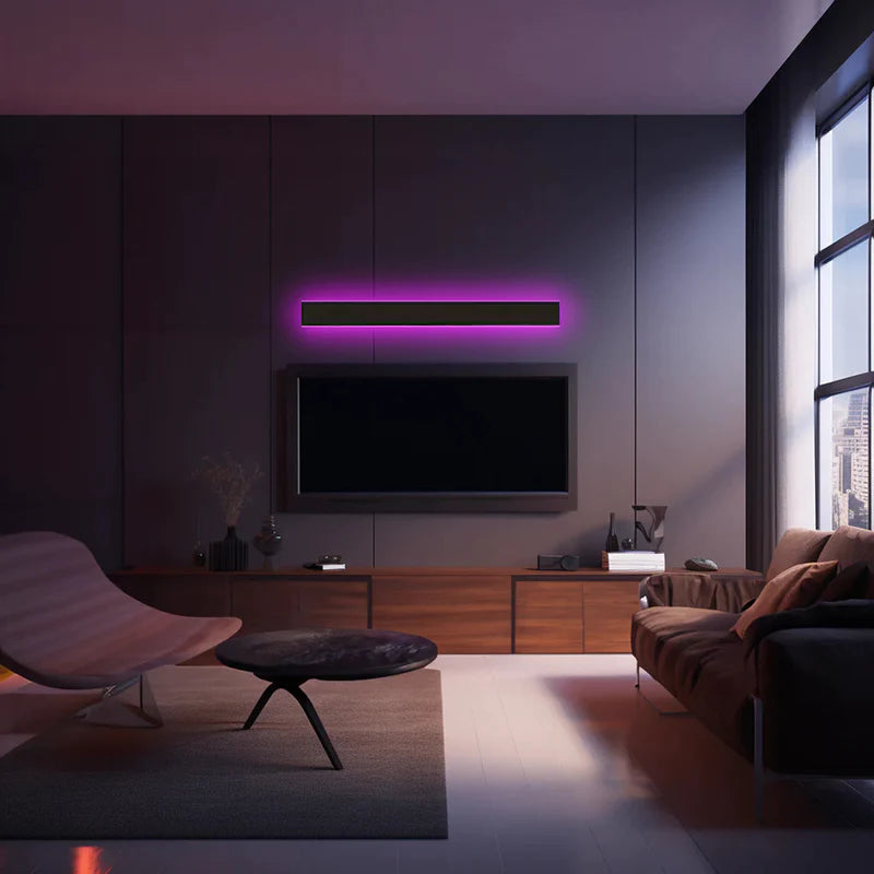 Nazen Applique Murale Extérieur LED Étanche Minimaliste Métal Cour-Luire