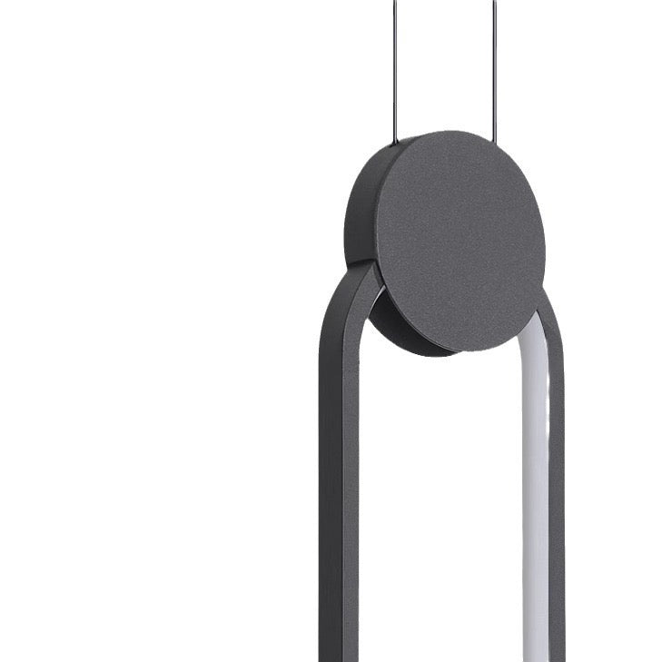 Kori Modern LED Pendellampa Svart/Vit Vardagsrum - Sereilux