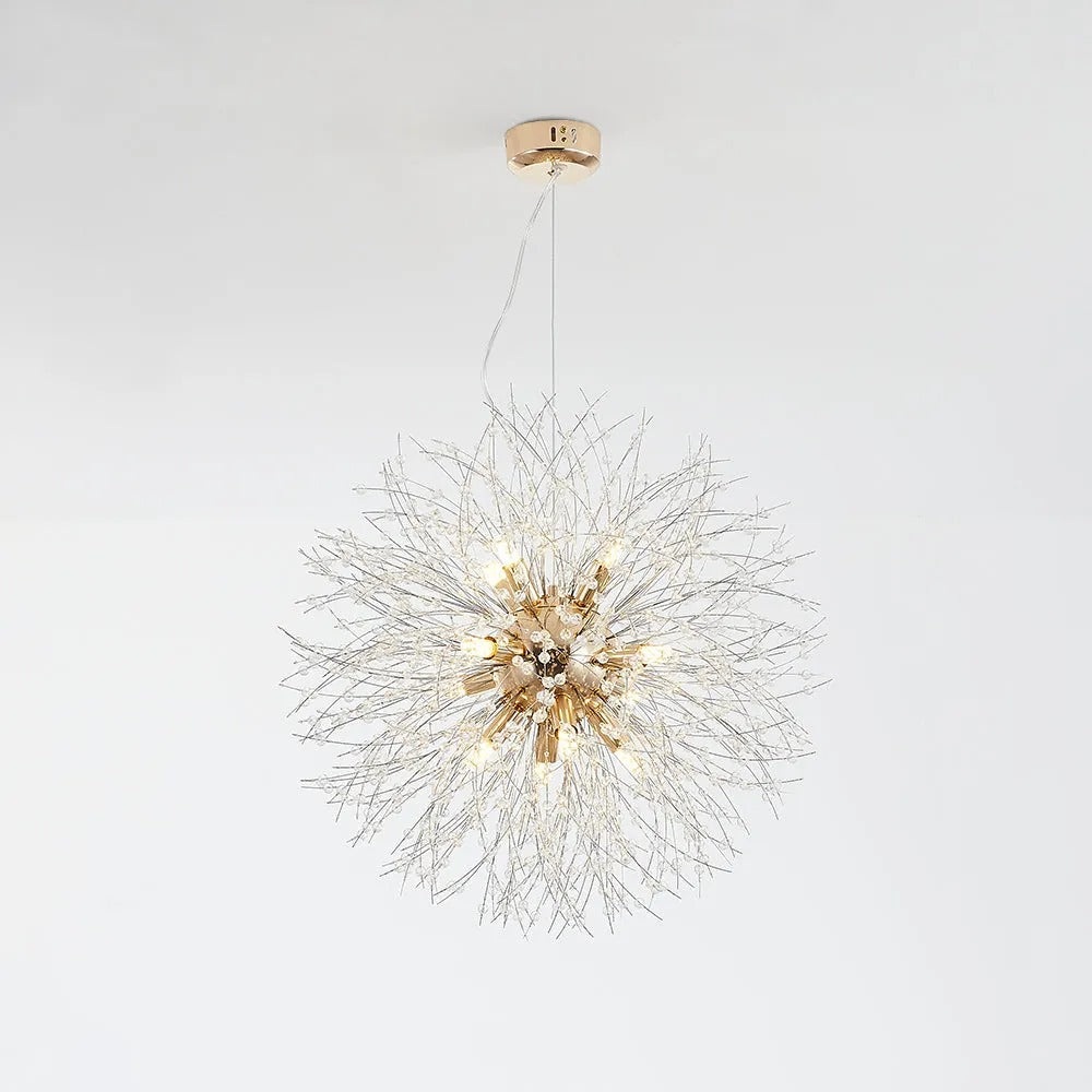 Lampada a sospensione vintage Lirex Fuoco di soffione - Sereilux