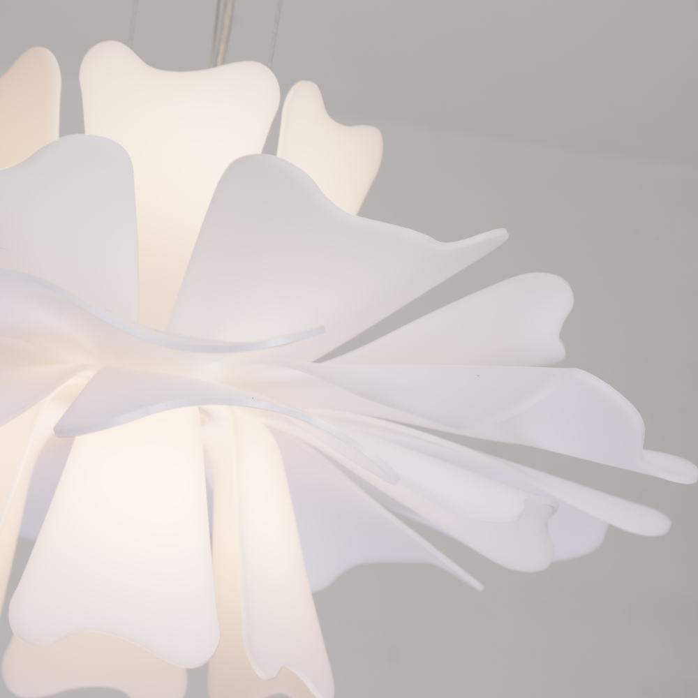 Vazen Suspension Fleur Moderne Blanc Salon-Luire