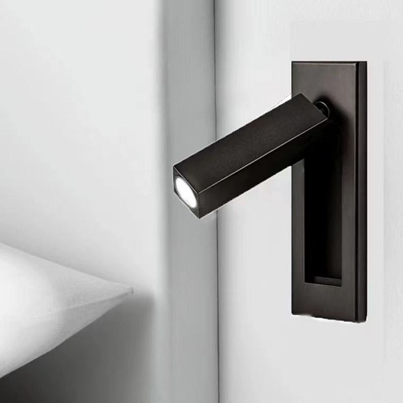 Noriel Wall Lamp Modern Rotatable Bedside Cylindrical - Sereilux