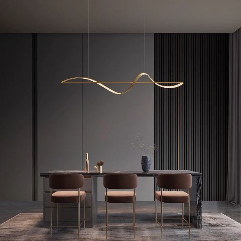 Arelia Pendant Light Wave Minimalist - Sereilux