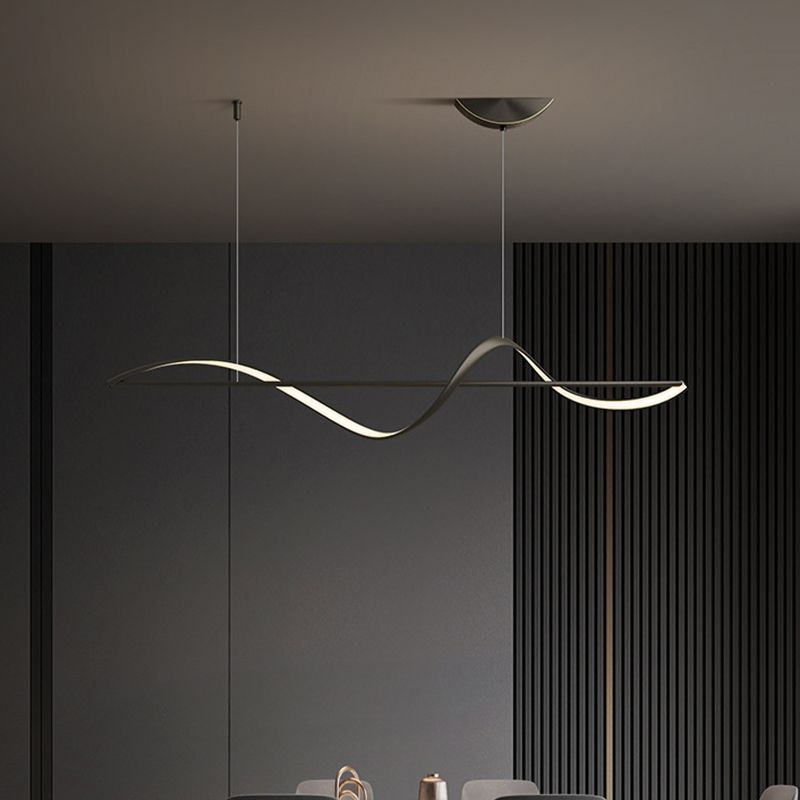 Arelia Pendant Light Wave Minimalist - Sereilux