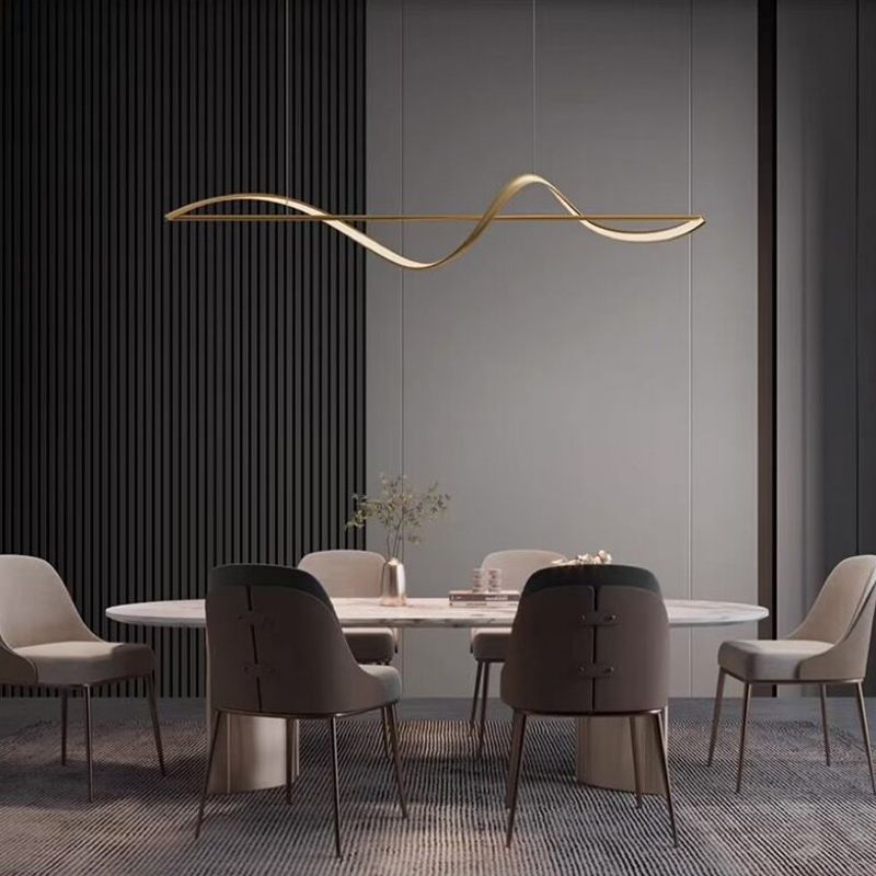 Arelia Pendant Light Wave Minimalist - Sereilux