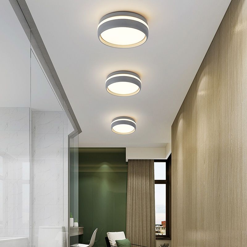 Lenior Ceiling Light Black Round - Sereilux