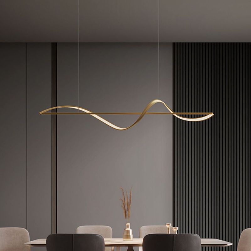 Arelia Pendant Light Wave Minimalist - Sereilux