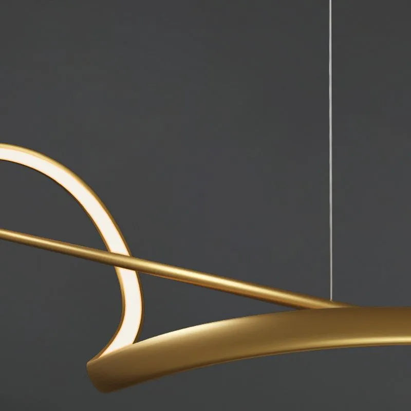 Arelia Pendant Light Wave Minimalist - Sereilux