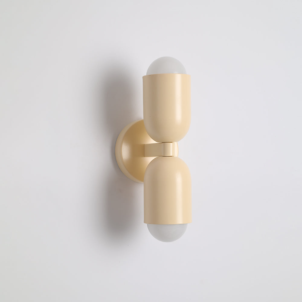 Zareno Applique Murale Cylindre Scandinave Métal Coloré Salon-Luire