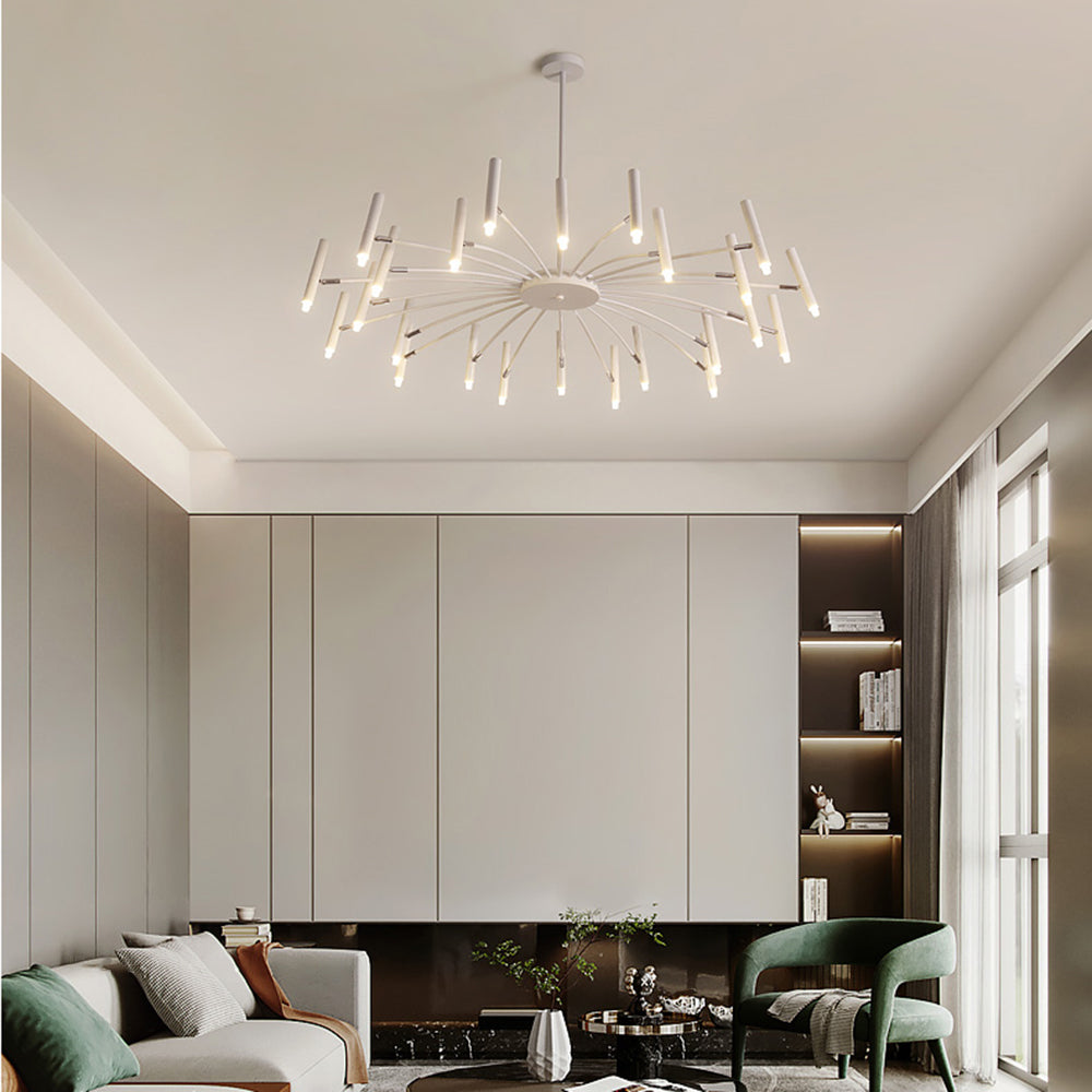Lyren Lustre Simple Noir/Blanc Etude/Salon/Salle à Manger-Luire