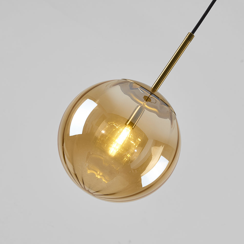 Sevenel Suspension Boule Moderne Métal/Verre-Luire