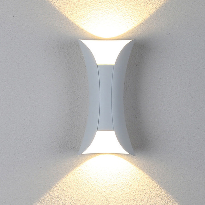 Calyxor Wall Lamp Curved Outdoor Wall Mounted LED - Sereilux