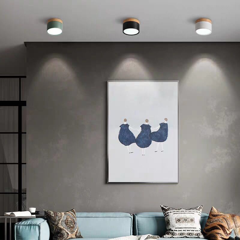 Luxin Cylindrical Flush Mount Ceiling Light - Sereilux