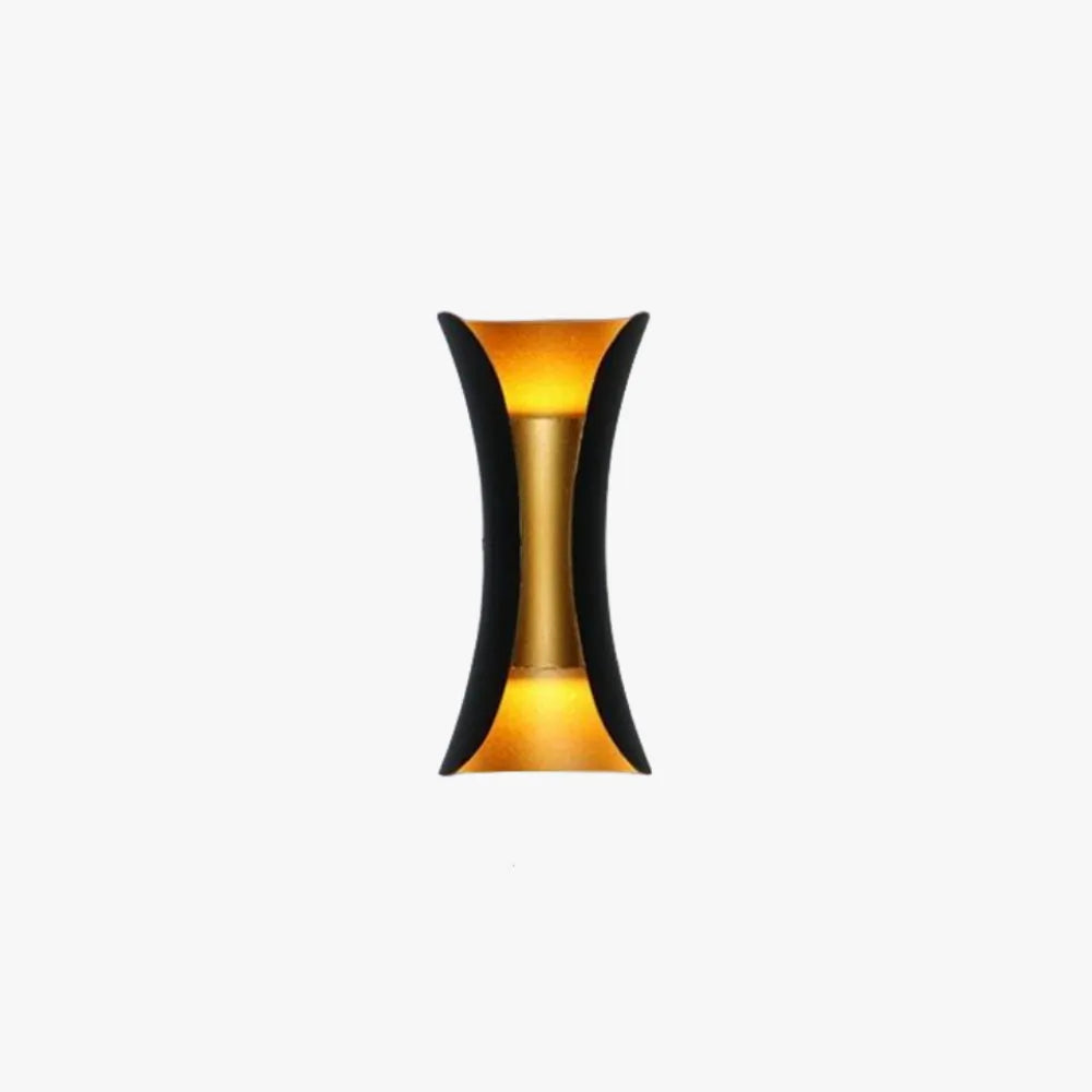 Calyxor Wall Lamp Curved Outdoor Wall Mounted LED - Sereilux