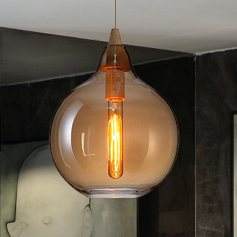 Sorvex Pendant Light Amber Glass - Sereilux