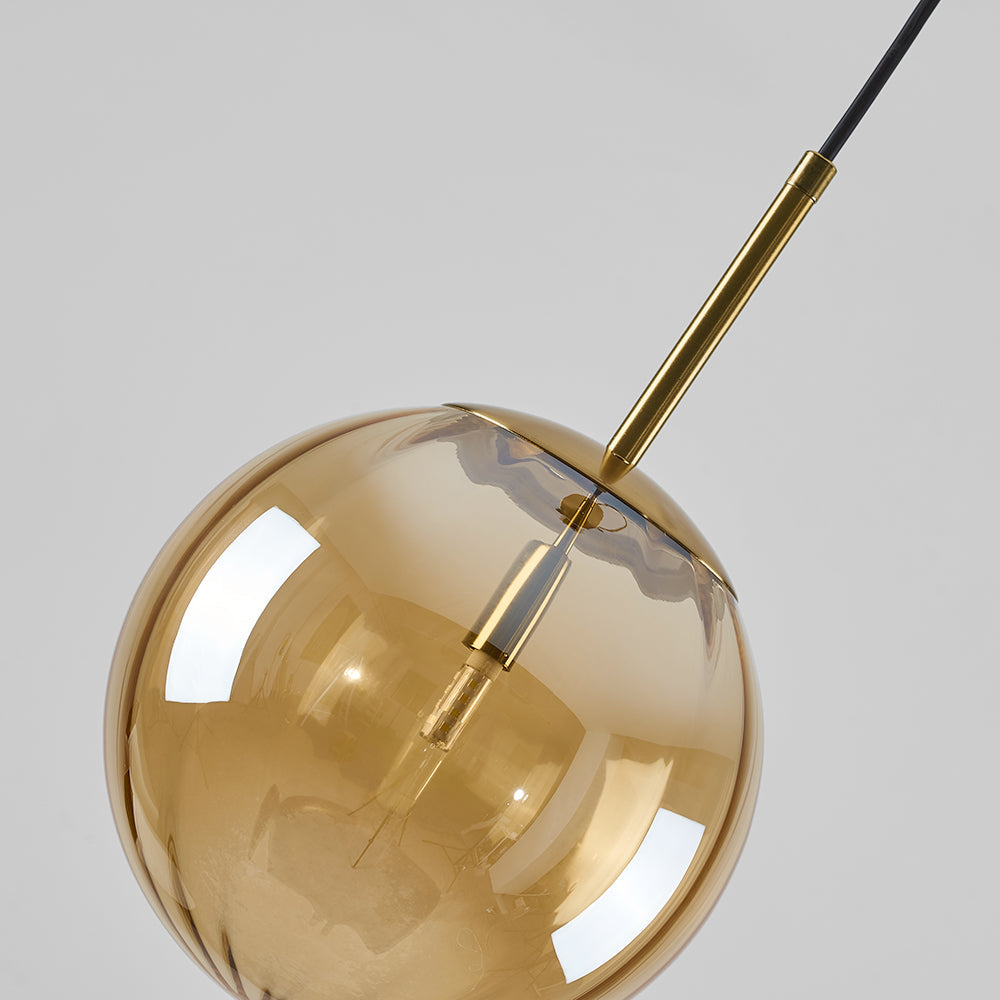 Sevenel Suspension Boule Moderne Métal/Verre-Luire