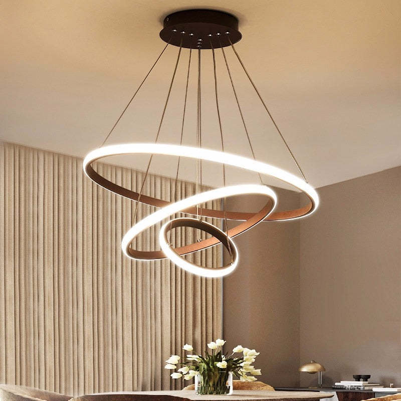 Tavonex Moderne Ring Hanglamp, 2/3/4 Ringen - Sereilux
