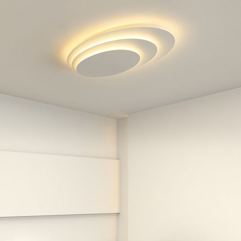 Marvion Ceiling Light White Floral Contemporary - Sereilux