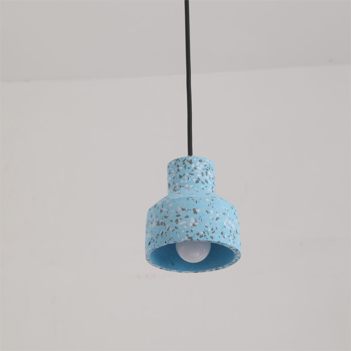 Lostel Suspension Rond Décor Nordique. Métal/Ciment. 4 Couleur. Salon-Luire