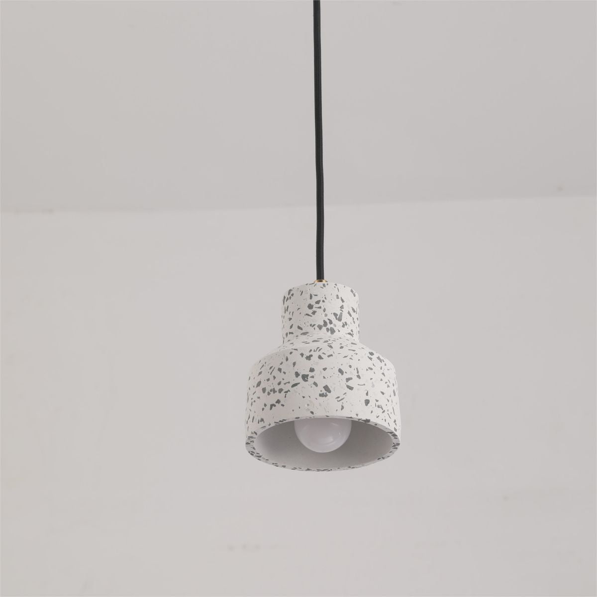 Lostel Suspension Rond Décor Nordique. Métal/Ciment. 4 Couleur. Salon-Luire
