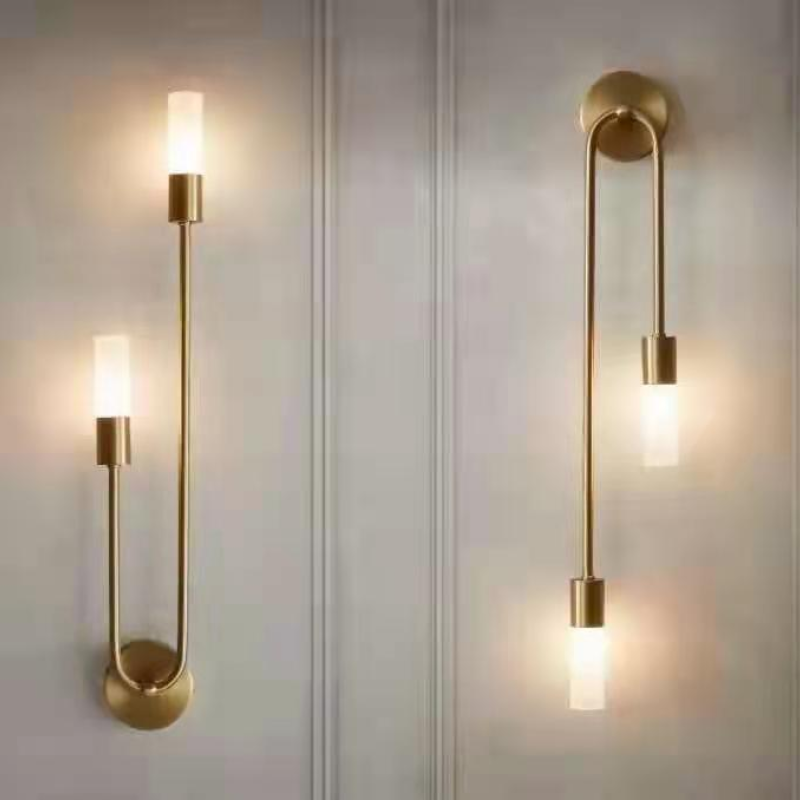 Revelor Applique Murale Moderne à 2 Lumières Pour Bedeside Or Chambre-Luire