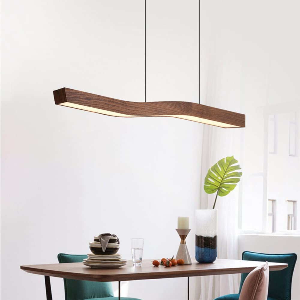 Ylen Suspension Nordique en Bois pour Salon-Luire