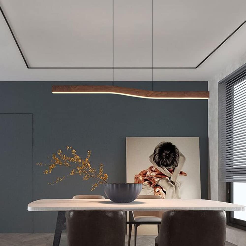 Ylen Suspension Nordique en Bois pour Salon-Luire