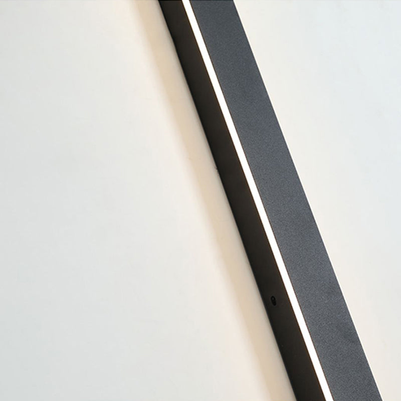 Nazen Applique Murale Extérieur LED Étanche Minimaliste Métal Cour-Luire