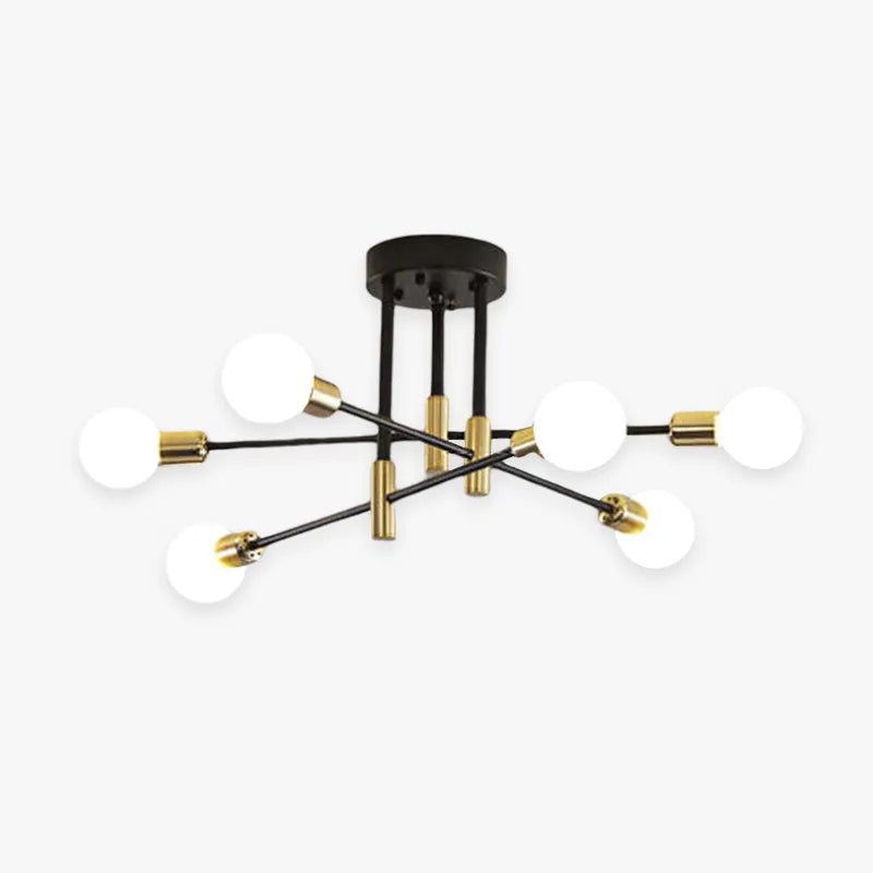 Bori Retro Satellite Shape Ceiling Light - Sereilux