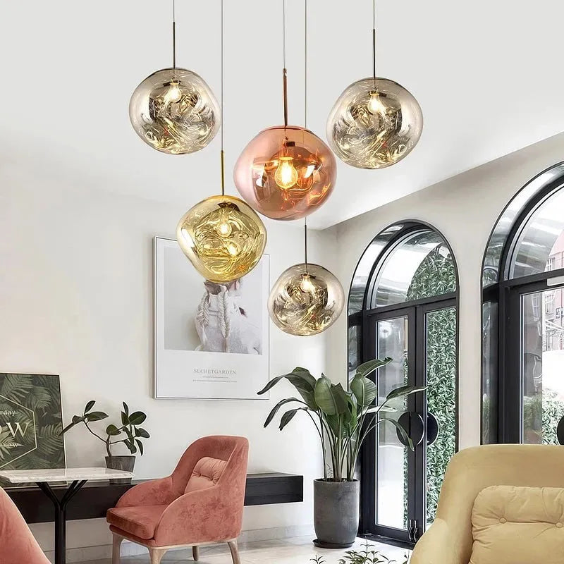 Novius Suspension Moderne Coloré Irregulier-Luire