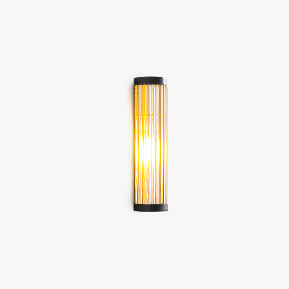 Seluno Wall Lamp Modern Semi-Cylindrical Outdoor Black - Sereilux