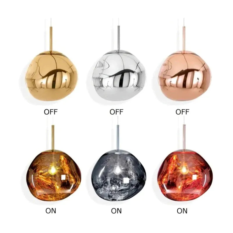 Novius Suspension Moderne Coloré Irregulier-Luire