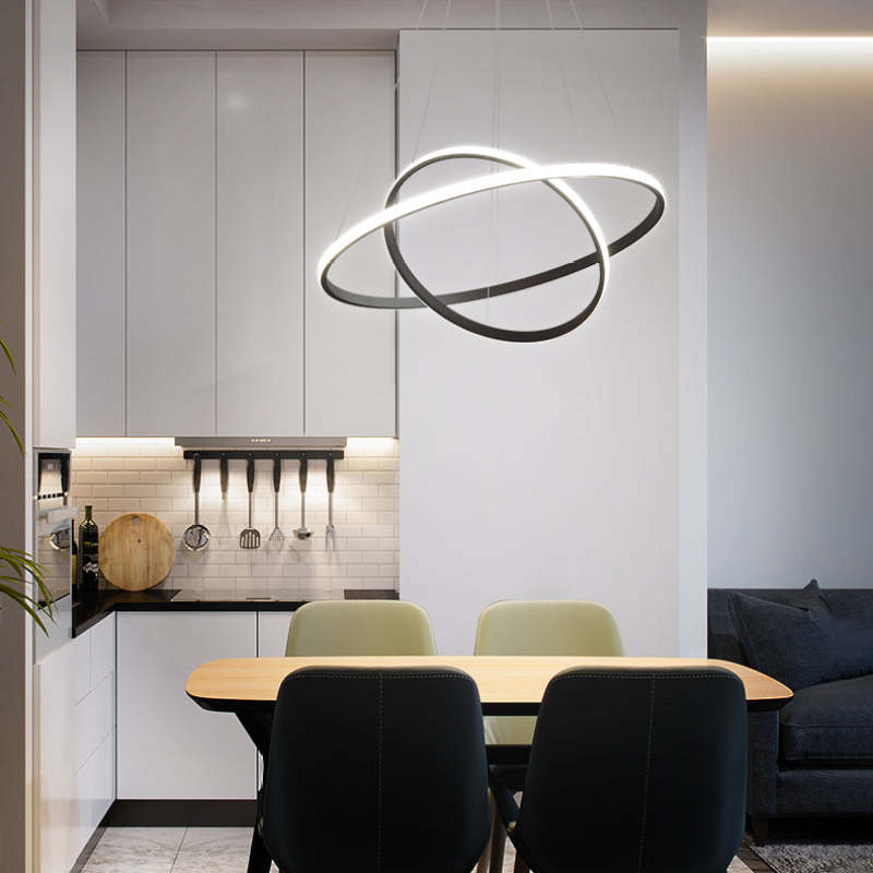 Tavonex Moderne Ring Hanglamp, 2/3/4 Ringen - Sereilux