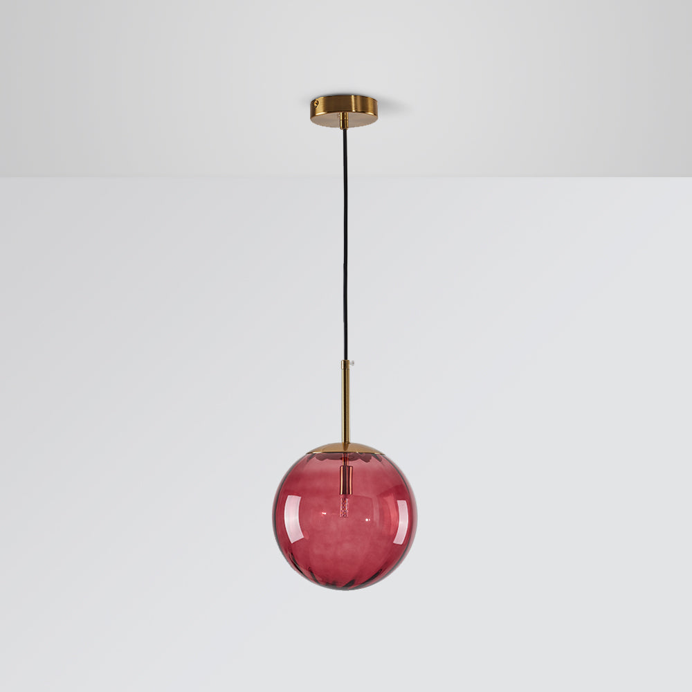 Sevenel Suspension Boule Moderne Métal/Verre-Luire