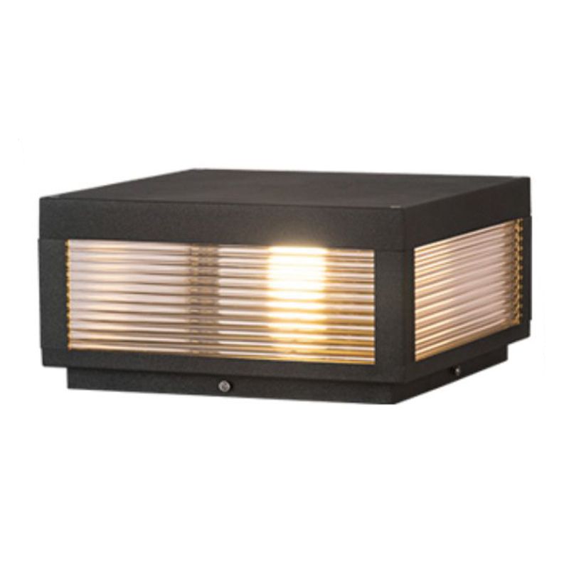 Eminex Lampe de Poteau avec Rayures Horizontales-Luire