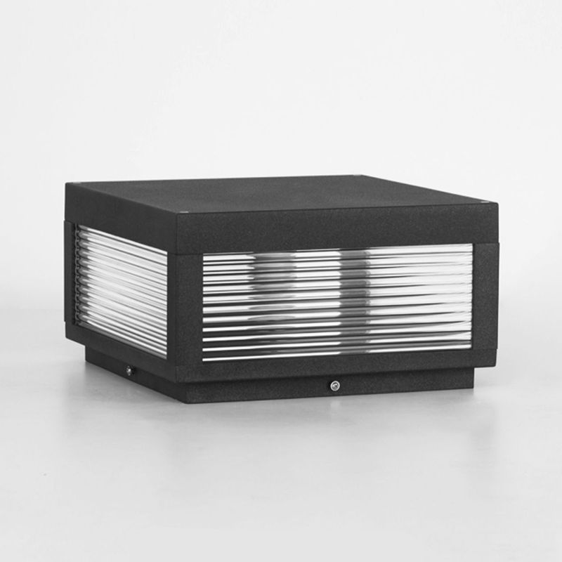 Eminex Lampe de Poteau avec Rayures Horizontales-Luire