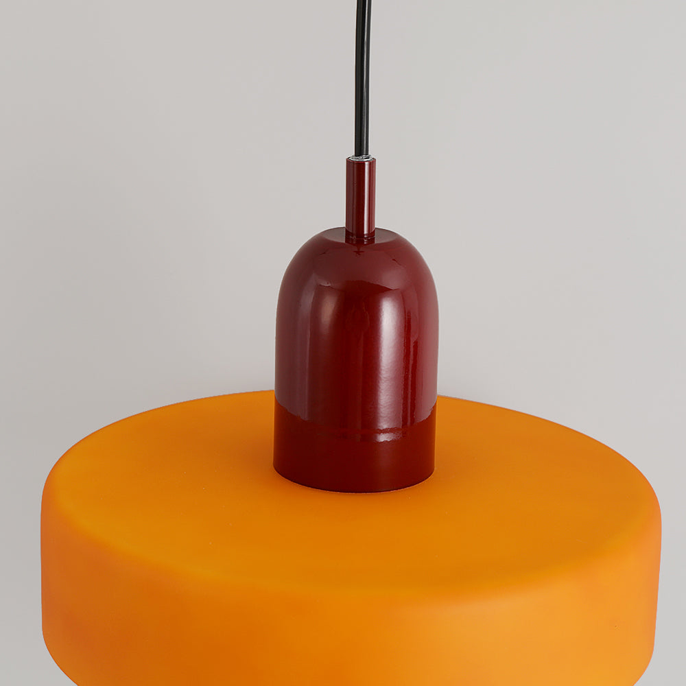 Ravelix Suspension Ronde Vintage Verre Salon-Luire