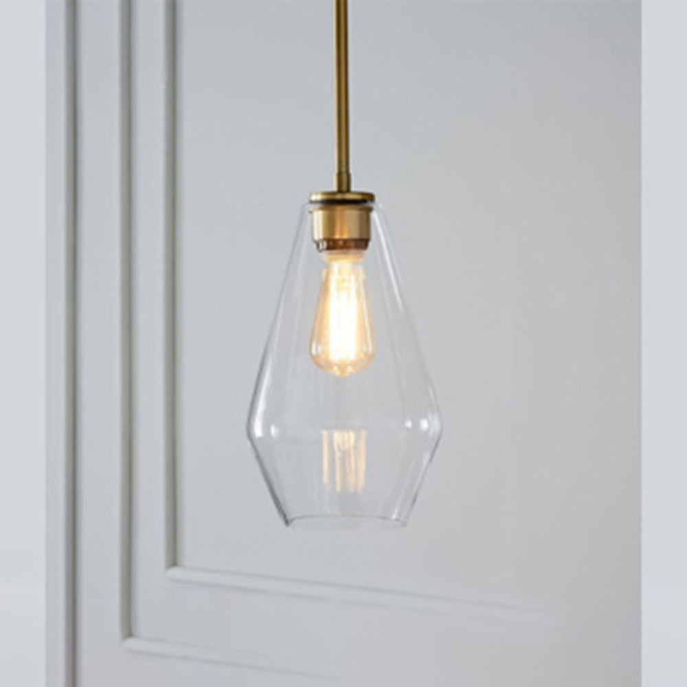 Virelo Pendant Light Glass Clear/Amber Diamond - Sereilux