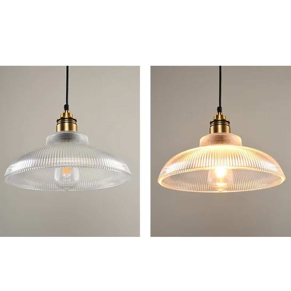 Nirixor Industrie LED Suspension Clair/Ambre Chambre à coucher/Restaurant-Luire