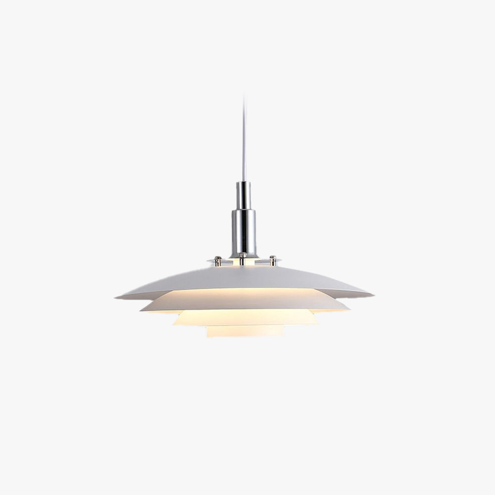 Aminex Suspension Bol Monerne. Métal . Blanc/Noir. Chambre-Luire