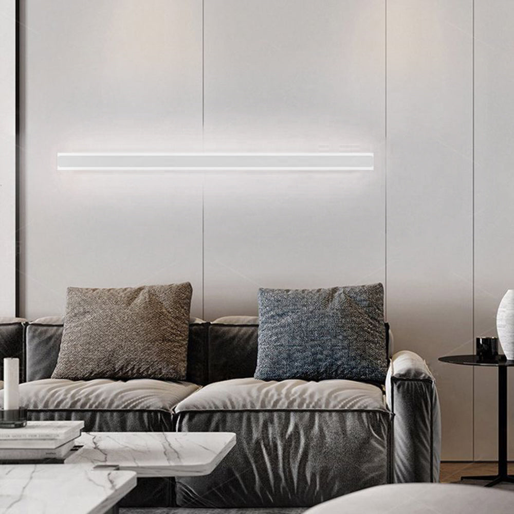 Lampada da parete Arveno minimalista lineare oro/nero/bianco - Sereilux