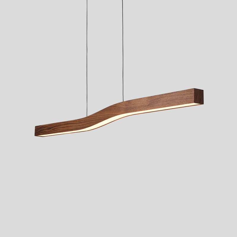 Ylen Suspension Nordique en Bois pour Salon-Luire