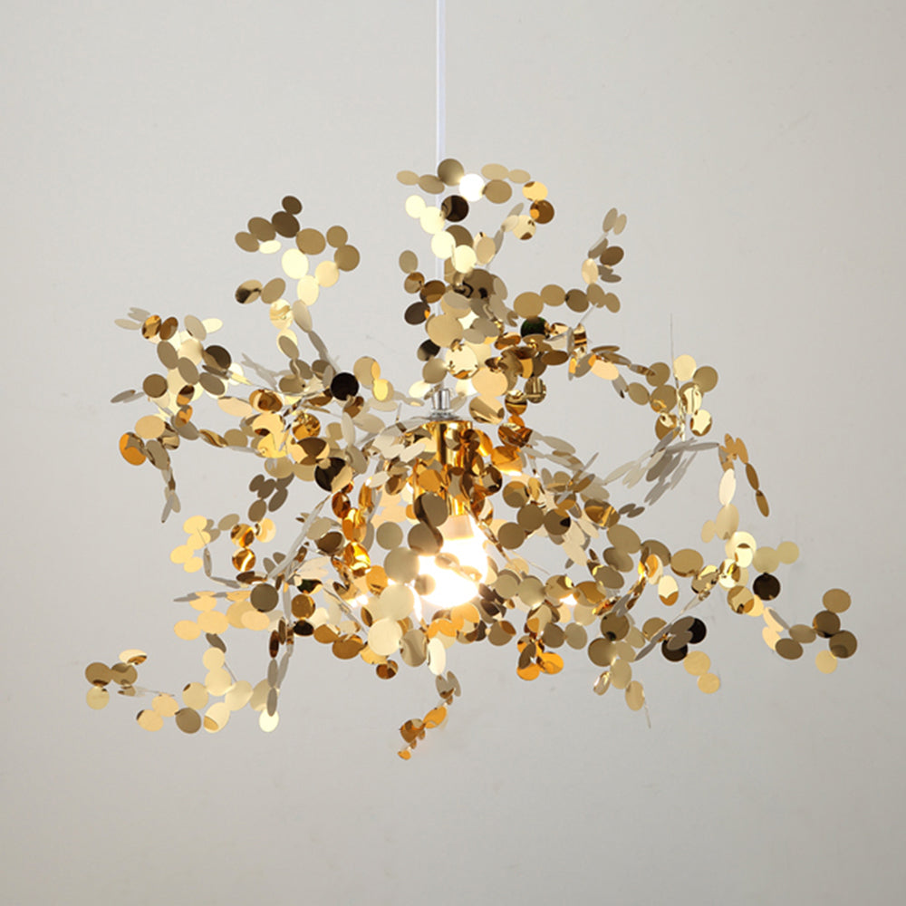 Orex Suspension Divergence Inhabituelle. Acier Inoxydable. Or/Argent. Salle à Manger/Salon-Luire